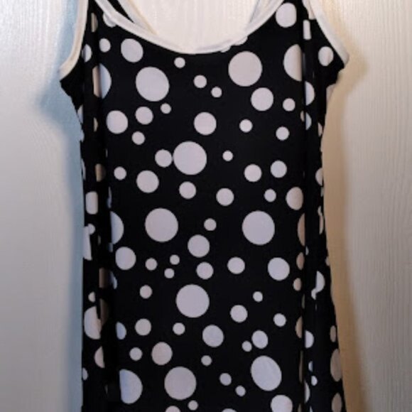 WET SEAL • Polka Dot Spaghetti Strap Top NWT-Large - Picture 15 of 16